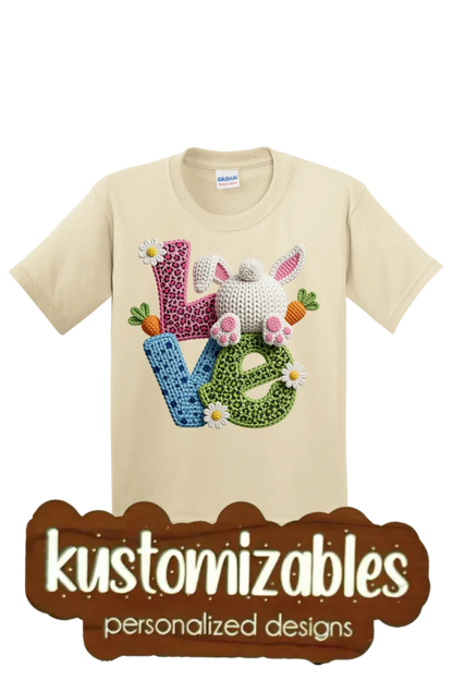 Easter Youth T-Shirt - DTF - kustomizables