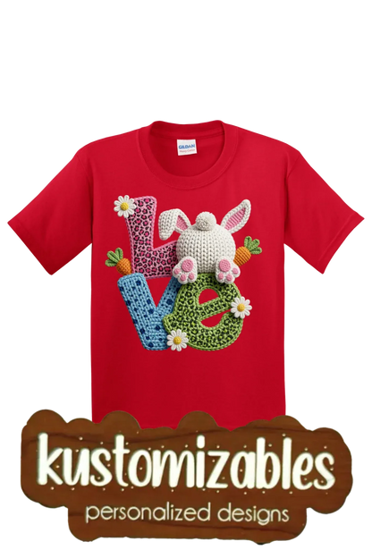Easter Youth T-Shirt - DTF - kustomizables