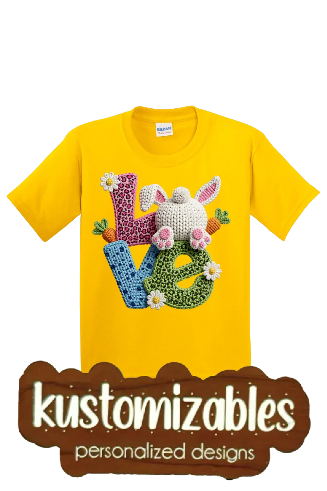 Easter Youth T-Shirt - DTF - kustomizables