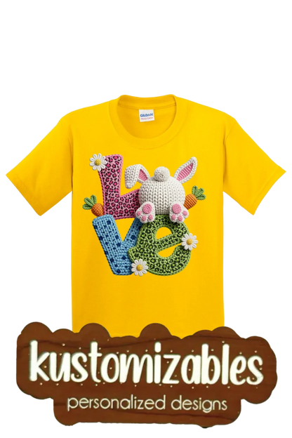 Easter Youth T-Shirt - DTF - kustomizables