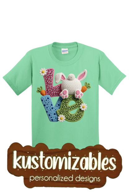 Easter Youth T-Shirt - DTF - kustomizables