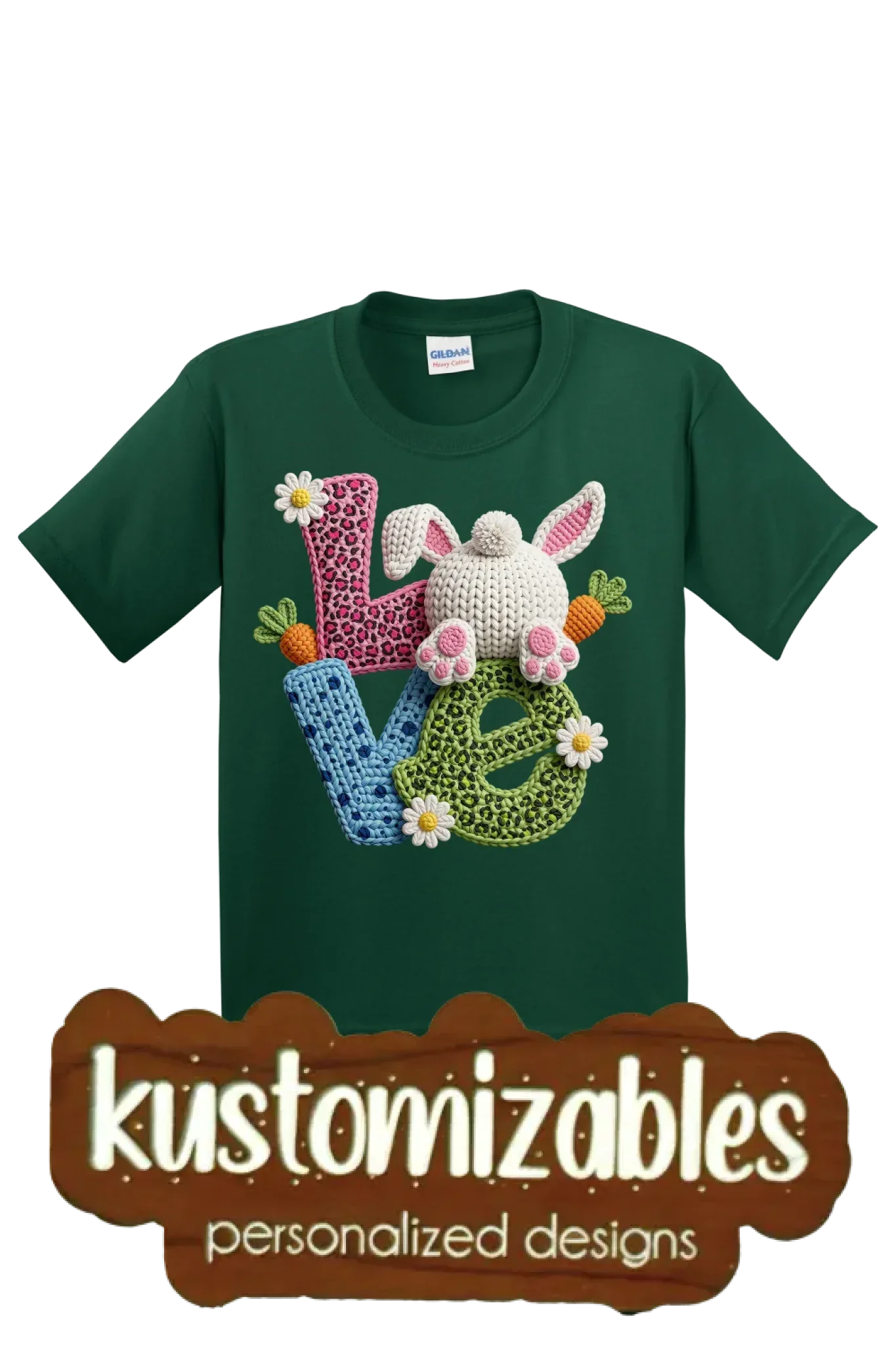 Easter Youth T-Shirt - DTF - kustomizables