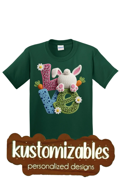 Easter Youth T-Shirt - DTF - kustomizables