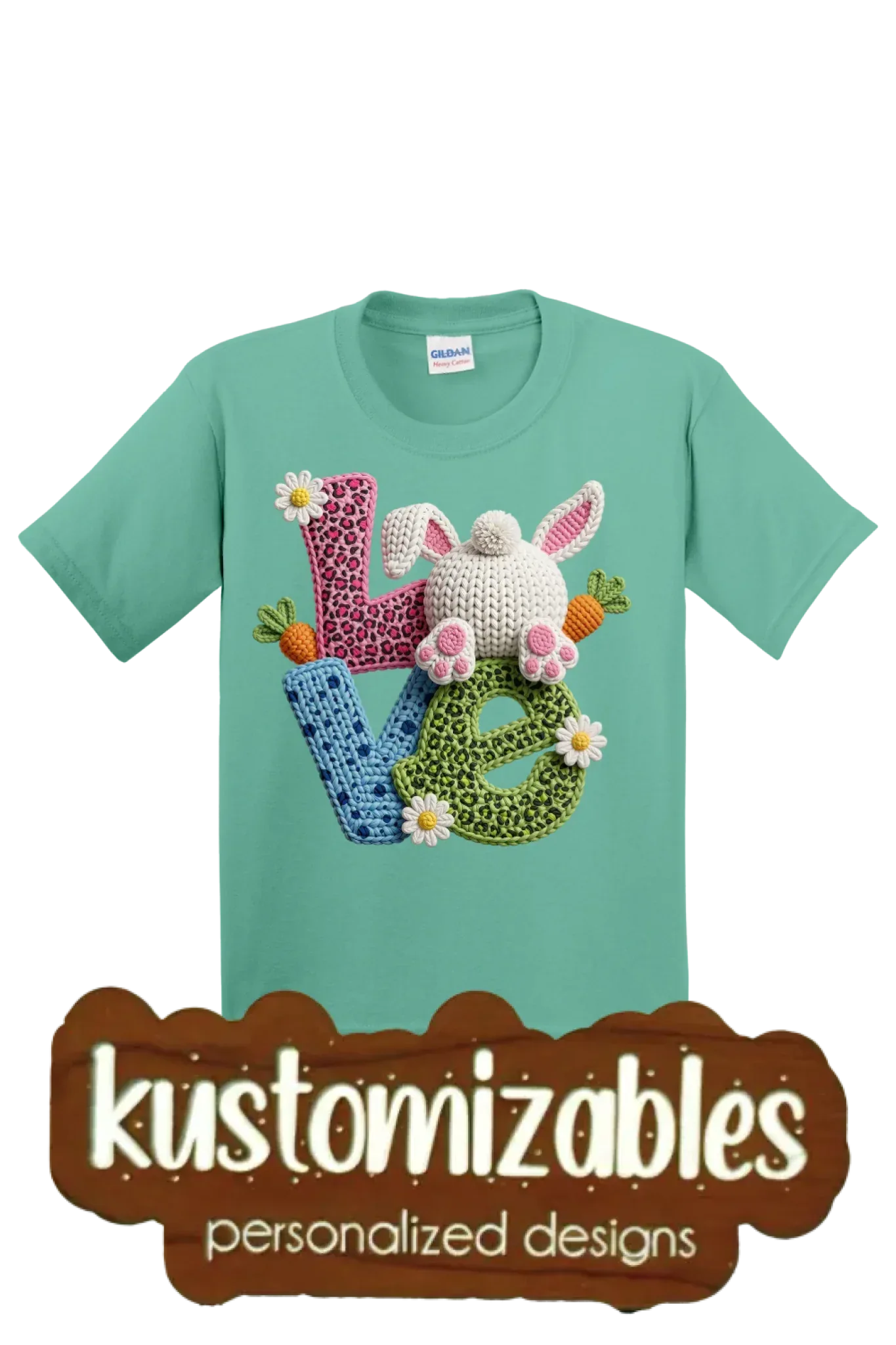 Easter Youth T-Shirt - DTF - kustomizables