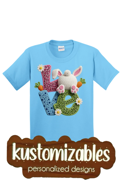 Easter Youth T-Shirt - DTF - kustomizables