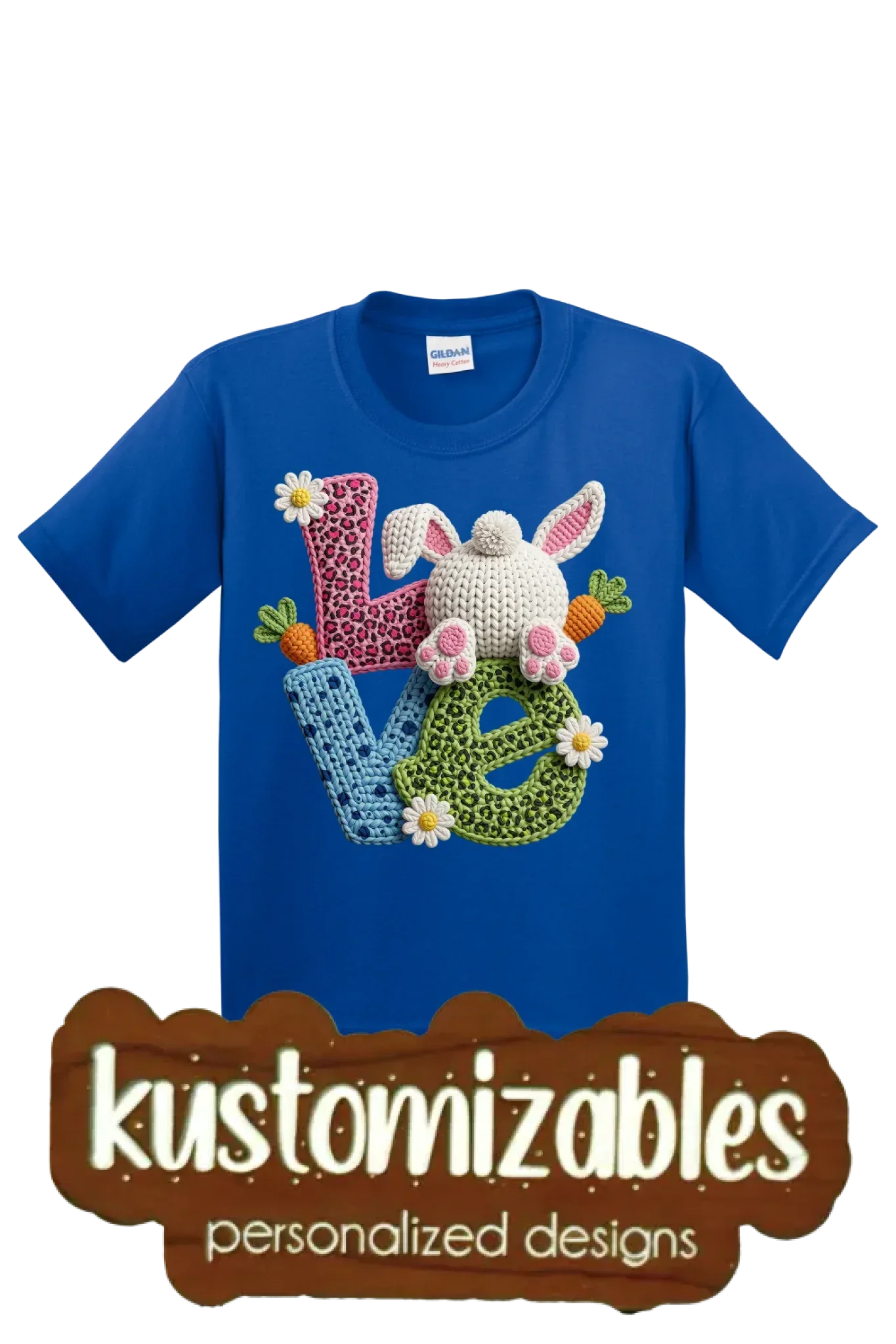 Easter Youth T-Shirt - DTF - kustomizables