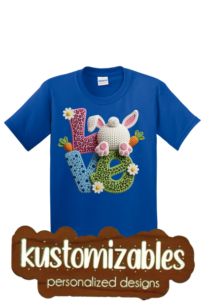 Easter Youth T-Shirt - DTF - kustomizables