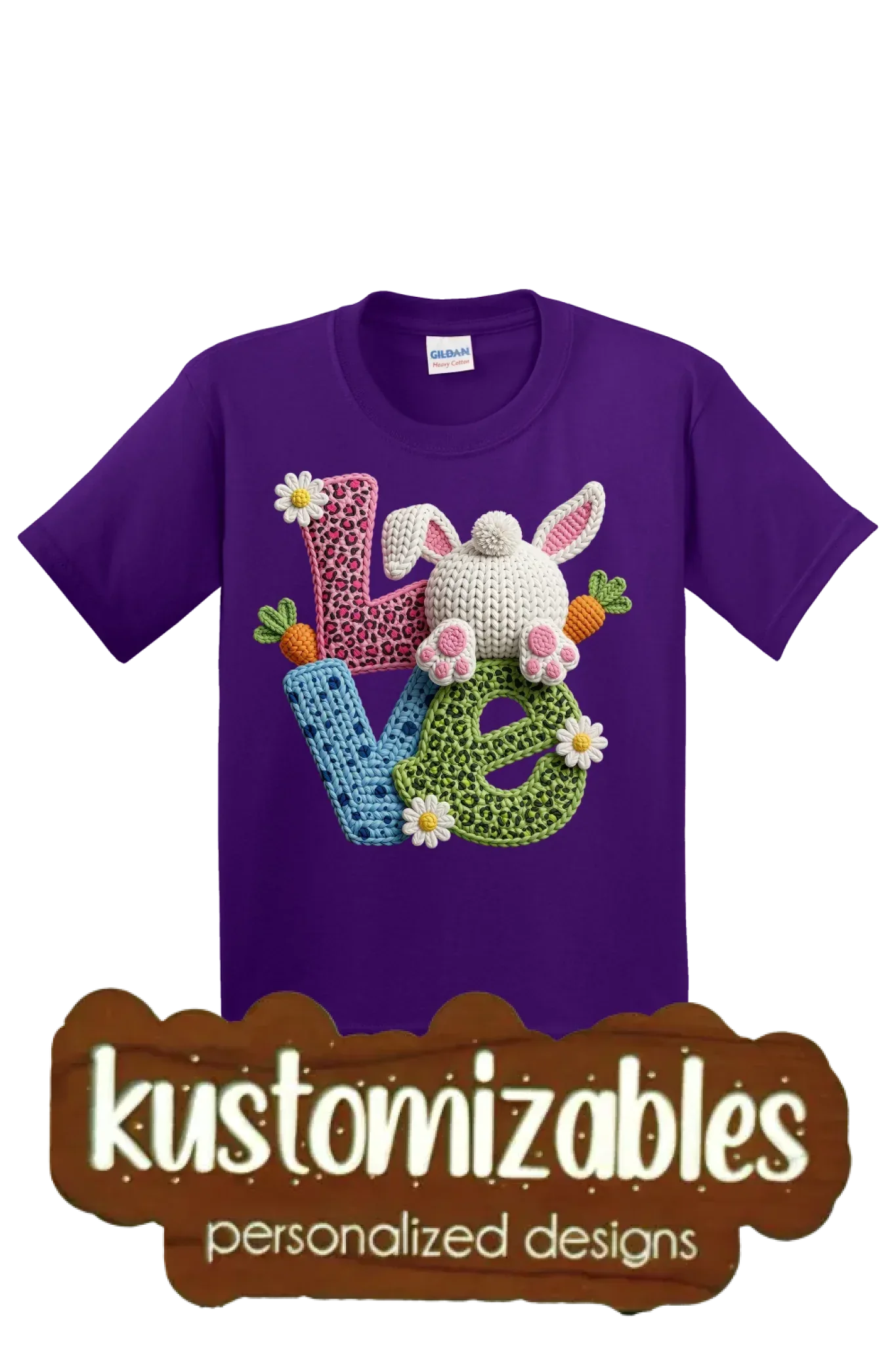 Easter Youth T-Shirt - DTF - kustomizables