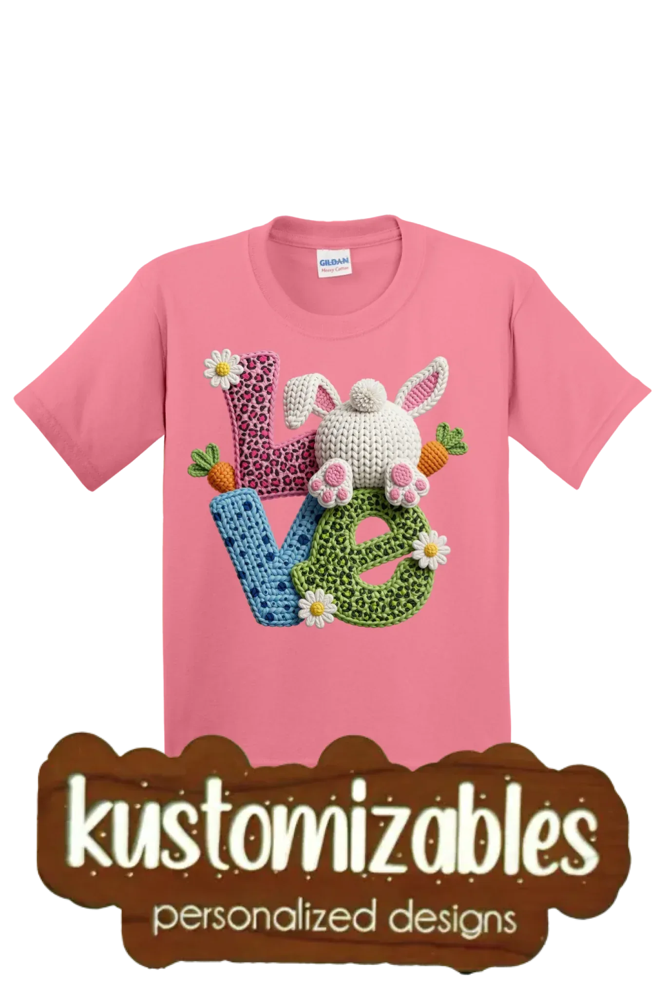 Easter Youth T-Shirt - DTF - kustomizables