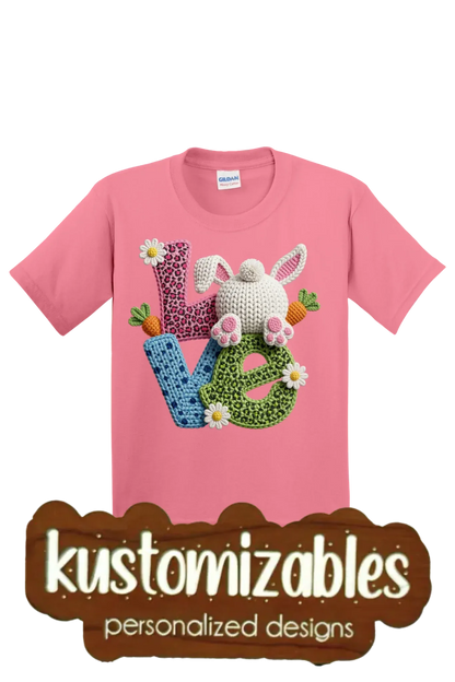 Easter Youth T-Shirt - DTF - kustomizables