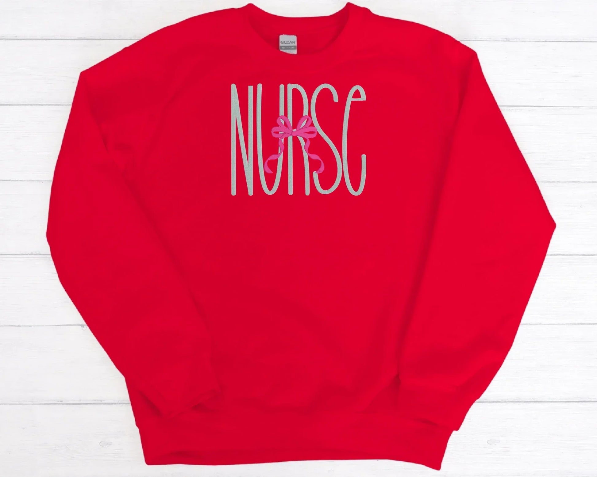 Nurse with Bow - Embroidery - kustomizables