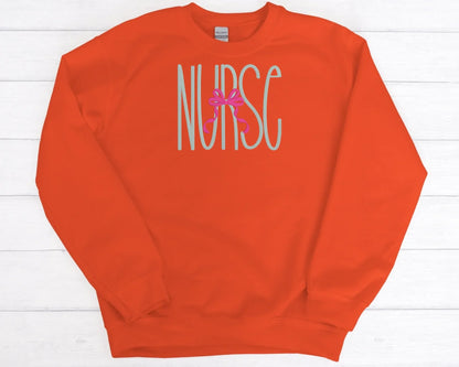 Nurse with Bow - Embroidery - kustomizables