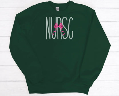 Nurse with Bow - Embroidery - kustomizables