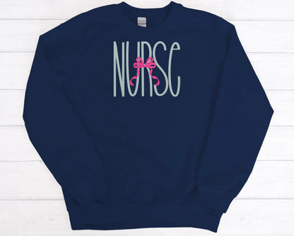 Nurse with Bow - Embroidery - kustomizables