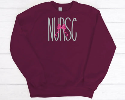 Nurse with Bow - Embroidery - kustomizables