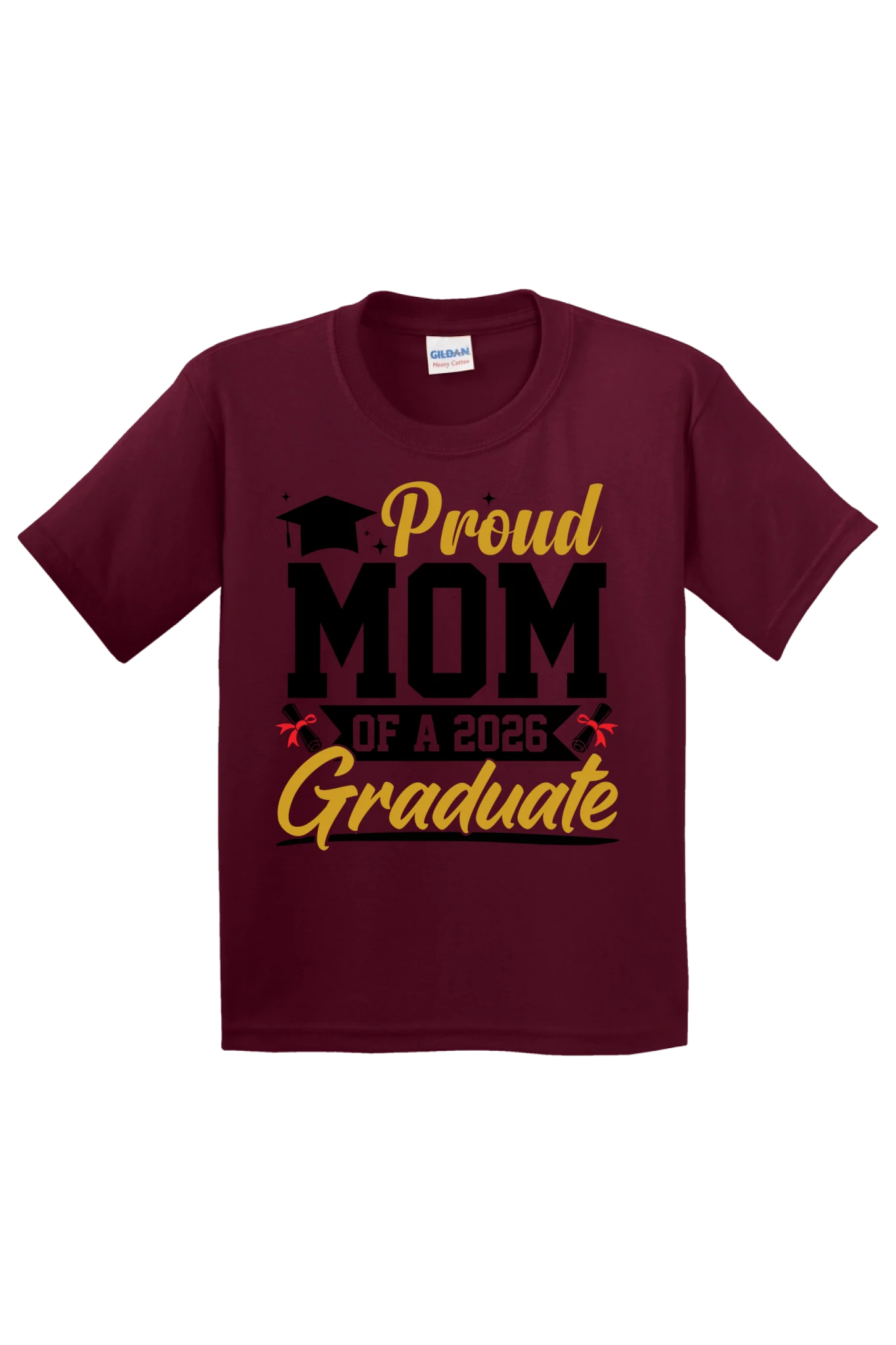 5000B_maroon_flat_front