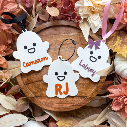 Halloween Ghost Bag Tag - 3D Print