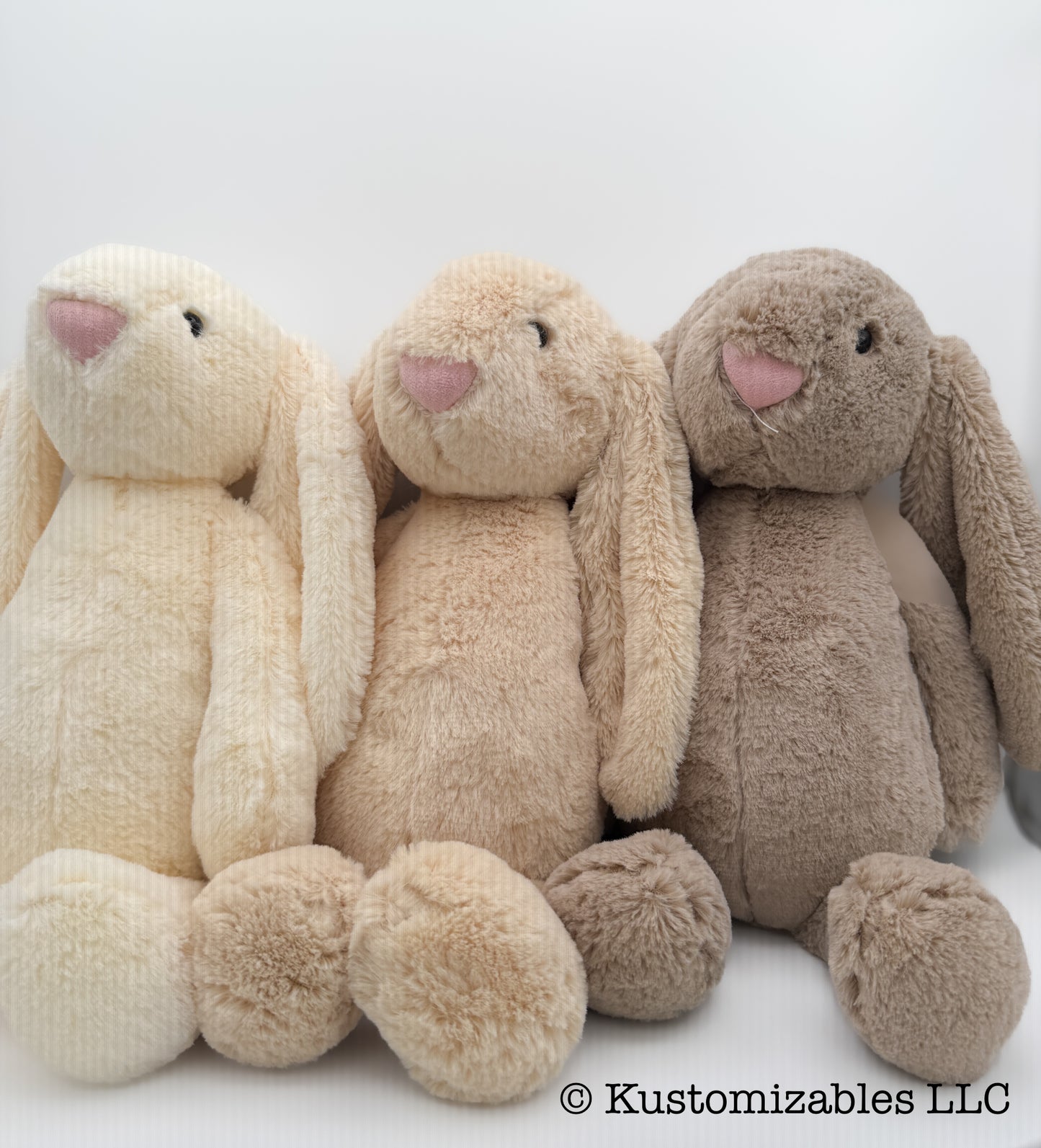 Personalized Easter Bunnies | Embroidered