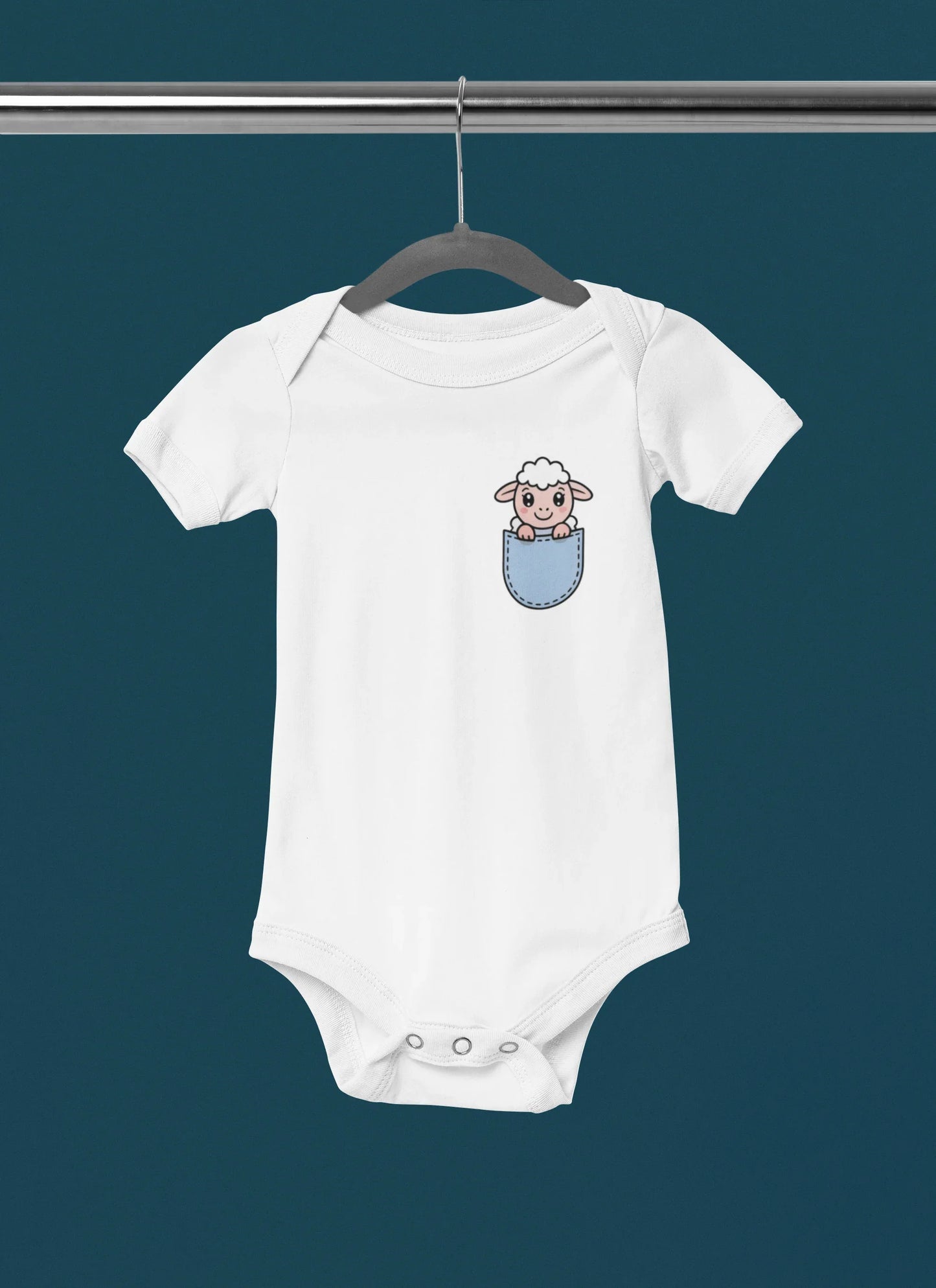 Pocketful of Farm Friends Baby Onesies - kustomizables