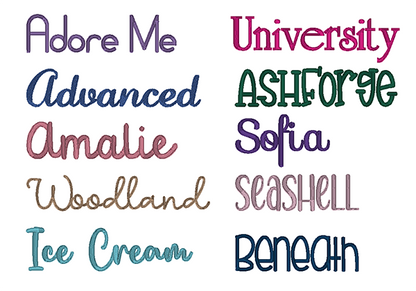 Personalized Cosmetic Bag - Embroidered