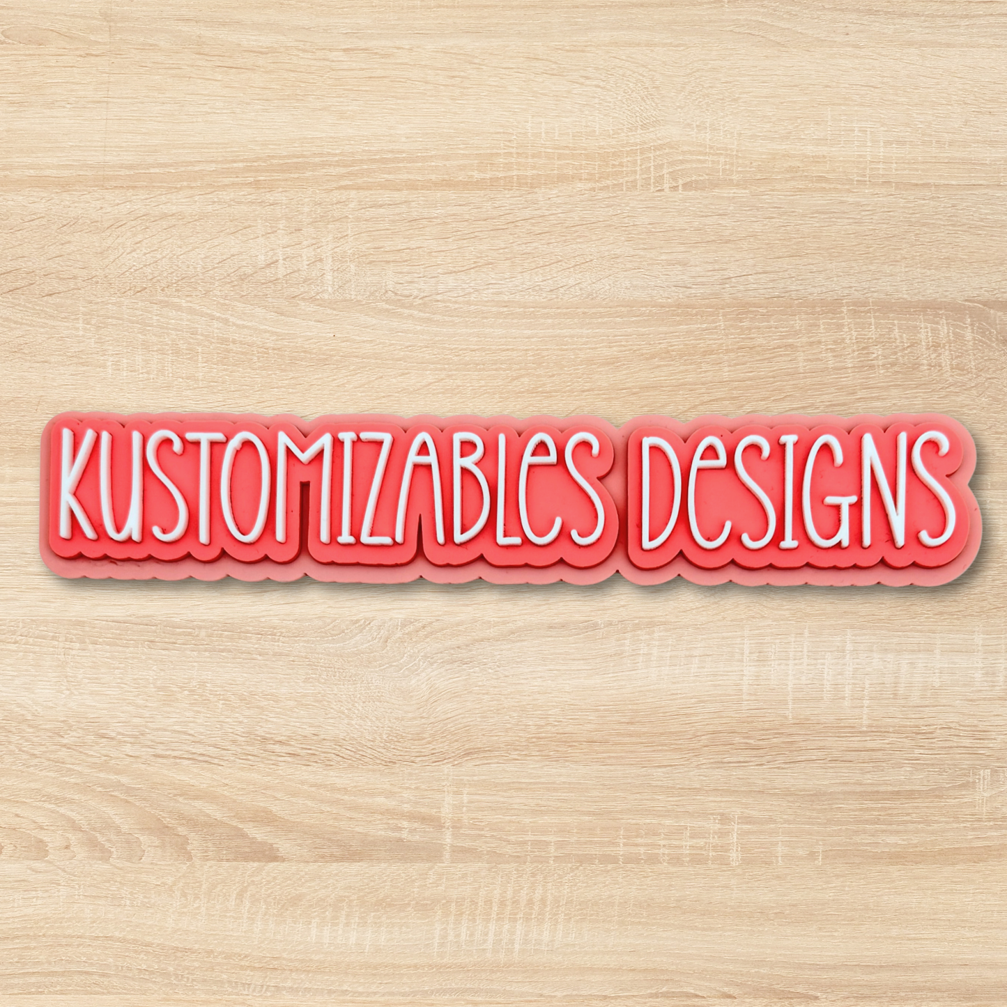 Custom Acrylic Watermark | Laser Cut Acrylic
