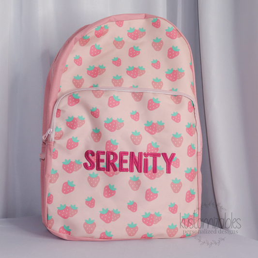 Personalized Embroidered Kids Backpack